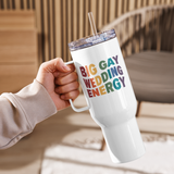 Big Gay Wedding Travel Mug