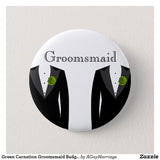 Groomsmaid Button