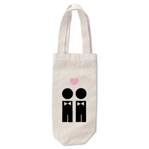 Gay Groom Wine Tote