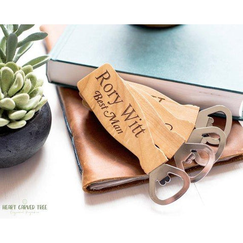 Personalized Wooden Bottle Opener